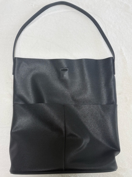 OAK + FORT Handbags - OAK + FORT Shoulder Tote Bag Black